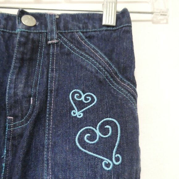 DISNEY PRINCESS | size 6x | Blue Denim With Ariel Detail On Front Leg - Picture 5 of 16